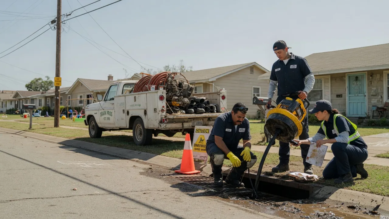Drain Cleaning in Rocky, OK near me